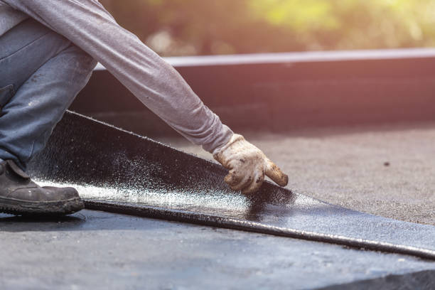 Professional Waterproofing technician working in Parma, MI
